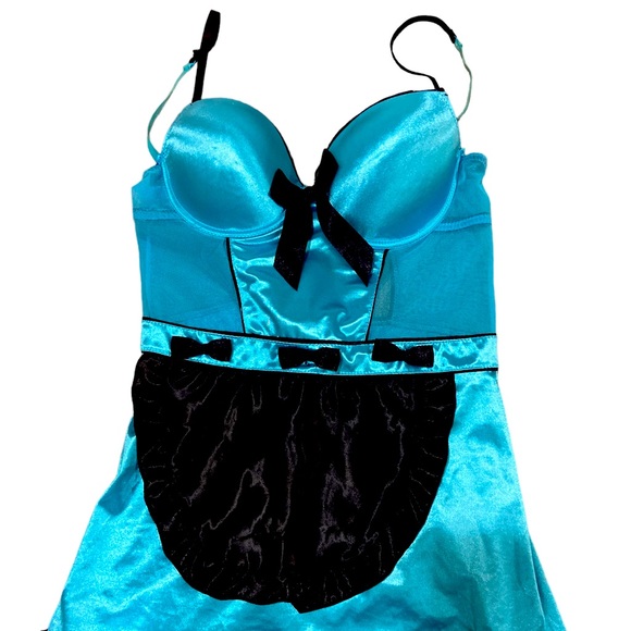 Native Intimates  French Maid Padded Underwire Lingerie - Picture 1 of 7